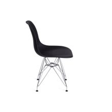 Tetchair Стул CINDY IRON CHAIR (EAMES) (mod. 002), черный 4 штуки