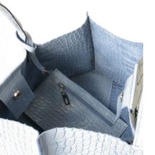 Сумка женская KSK 3120 голубой крок