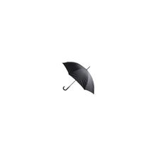 Черный зонт-трость полуавтоматический