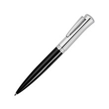 Ручка шариковая Ungaro модель Ovieto в футляре, черный серебристый