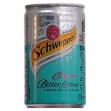 Безалкогольный напиток Швепс Битер Лимон, 0.150 л., железная банка, 24