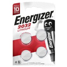 Батарейки Energizer Lithium CR2032 3V - 4 шт.