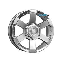 КиК М56 7x16 6x139.7 ET30 DIA93.1 блэк-платинум