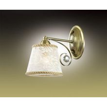 Бра декоративное с абажуром POLOMA бронзовый абажур ткань подвески хрусталь E14 1*40W 220V 2918 1W