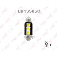 Лампа Светодиодная Led C5w T11x35 12v Sv8,5-8 Smdx3 7000k Canbus Led C5w T11x35mm 12v Sv8,5 7000k Canbus LYNXauto арт. LD13505C