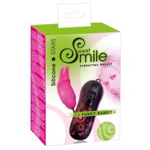 Orion Розовый вибростимулятор Smile Funky Rabbit (розовый)