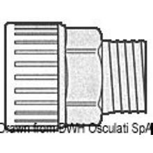 Osculati Hydrofix system brass joint 3 4 female male 22 mm, 17.117.06