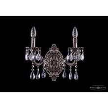 Bohemia Ivele Crystal 1702B 2 175 A NB бра (настенный светильник хрустальный)