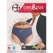 Трусы брифы хлопок Ebro&amp;Tsis Арт. ET 4571 большие размеры