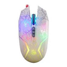 мышь A4Tech Bloody N50 Neon White, оптическая, 4000dpi, USB, white, белая