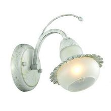 Бра декоративное FRANKA белый зол.патина стекло метал.декор E14 1*60W 220V 3240 1W