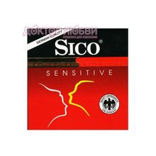 Презерватив Sico Sensitive контурные 3 шт