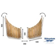 Batsystem Транцевая площадка Batsystem PS55 950 x 430 x 530 мм