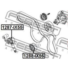 Ролик Обводной Приводного Ремня Hyundai Ix55 07 2007-2013 [Eur] Febest арт. 1288IX55