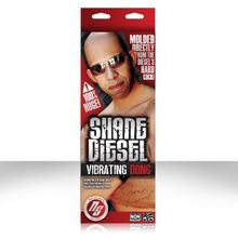 NS Novelties Вибратор-реалистик SHANE DIESEL - 25,5 см. (бежевый)