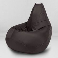 MyPuff Внешний чехол для кресла мешка Груша Черный, размер Стандарт, оксфорд: EX_b_020