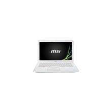 Ноутбук MSI S30 0M-057RU White (Pentium 3217U 1500Mhz 4096 500 Win 8 64) 9S7-135821-057