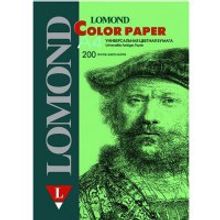 LOMOND 1004209 бумага офисная цветная "Светло-зеленый" А4, 80 г м2, 200 листов