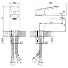 Смеситель Iddis Male MALSB00i01