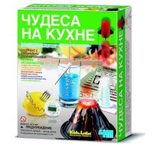 Набор для экспериментов для детей Чудеса на кухне 4М