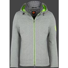 Wellensteyn Florida Men-999 Lightgreymelange  Neongreen