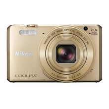 Фотоаппарат Nikon Coolpix S7000 белый   золотой   розовый