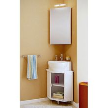 Aqwella Зеркальный шкаф Дельта угловой с подсветкой