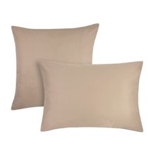 ПМ: Ecotex Набор наволочек Моноспейс - 2 шт. бежевый