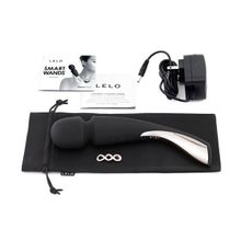 Lelo Профессиональный массажер Smart Wand Medium черного цвета (черный)