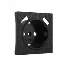 Werkel Накладка для розетки с заземлением и 2хUSB Werkel Hammer W1279508 (черный) ID - 436092
