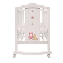 Polini Classic 621 Плюшевые Мишки белая розовая