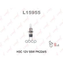 Лампа H3c 12v 55w Pk22d 5 LYNXauto арт. L15955