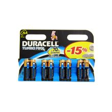 Батарейки Duracell LR6   TURBO MAX (AA)