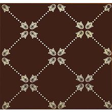 Декор Fabresa Paisley Net Decor Chocolate 200х200