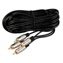 Кабель аудио видео 2 RCA plug - 2 RCA plug, 5 м, Amadeus АМ-5065 PRO