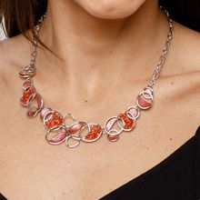 Колье под серебро, Laetitia Moreau (арт. 72796-4)