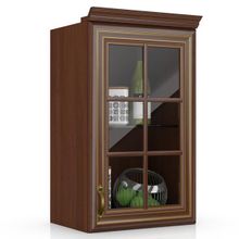 Любимый Дом Кухня Кантри Орех Шкаф-витрина 45 см., универсальная дверь ID - 287609