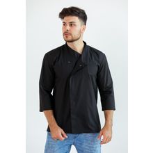 Китель поварской ESTETIK, черный - р-р 60-62, рост 182