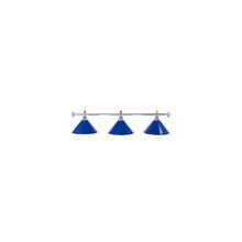 Светильник Prestige Silver Blue 3 плафона