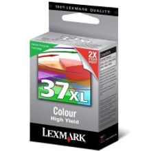 Картридж LEXMARK 37XL, 18C2180E (цветной, 500 стр) повышенной ёмкости