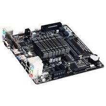 Мат. плата  GigaByte GA-J1800N-D2H (Celeron J1800 SoC onboard) (RTL) Dsub+HDMI GbLAN SATA  Mini-ITX 2DDR-III SO-DIMM