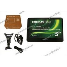 Навигатор GPS Explay ND-51 диагональ 127мм Навител