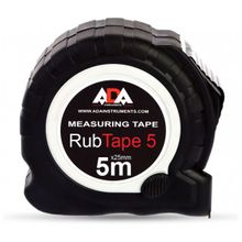 ADA Рулетка ударопрочная ADA RubTape 5 с полимерным покрытием ленты (сталь, с двумя СТОПами, 5 м)