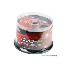 Диск DVD-R 4.7Gb EMTEC 16x   50 шт  Cake box