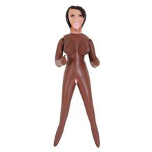 ToyFa Чернокожая секс-кукла с 3 отверстиями (коричневый)
