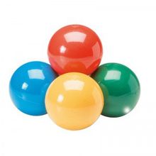 Мячи плавающие Aqquatix Free Ball Maxi, Ø 5,5 см, 24 шт., ПВХ