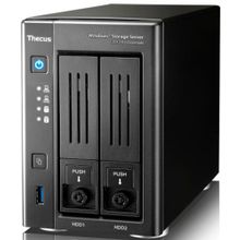 Накопитель nas 2 x 3.5, windows ss 2012 essentials,  intel® celeron™ 2,24  ГГц, 2 sata, 2 lan (gb), 4gb ddr3, usb 3.0, hdmi (w2810pro) thecus