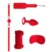 Shots Media BV Красный игровой набор Introductory Bondage Kit №5 (красный)