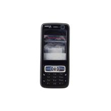 Корпус Class A-A-A Nokia N73 черный со с. ч.