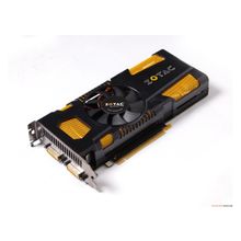 Видеокарта 1Gb &lt;PCI-E&gt; Zotac GTX560Ti AMP c CUDA &lt;GFGTX560Ti, GDDR5, 256 bit, HDCP, 2*DVI, mini HDMI, Retail&gt;